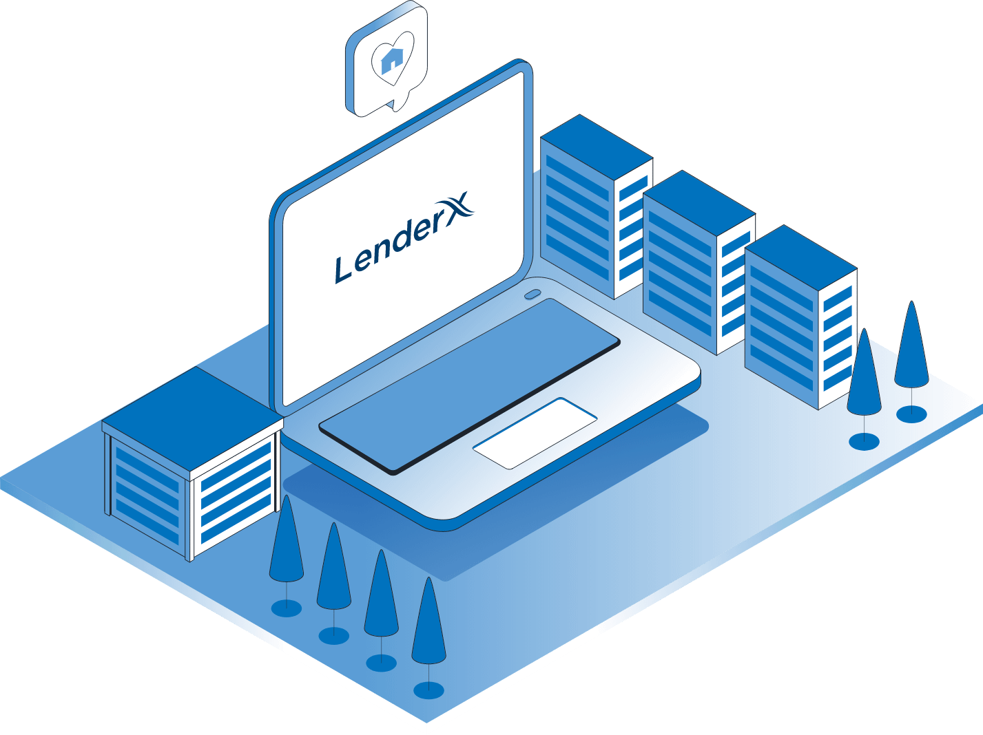 Lenderx infographic about